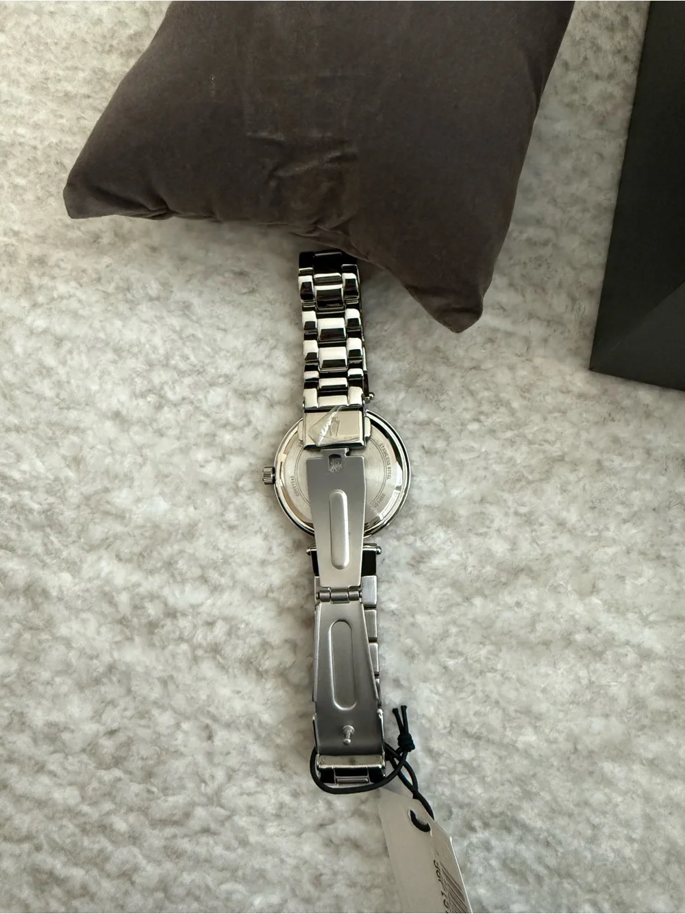 Bulova Women's Classic Stainless Steel Diamond Accent Bracelet Watch - 96P151